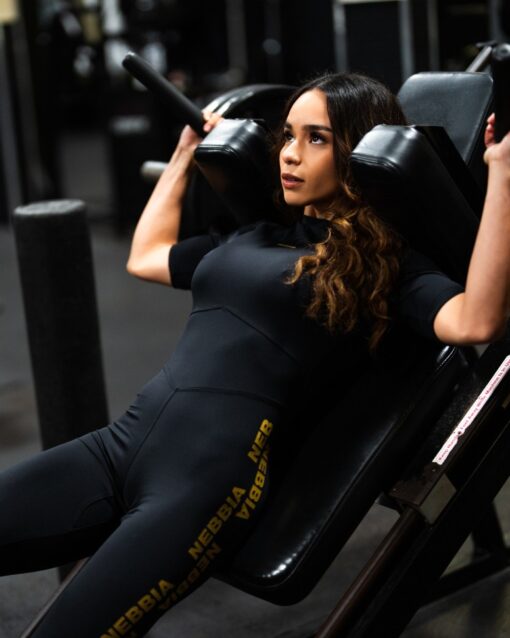 Комбінезон Nebbia Women's Workout Jumpsuit INTENSE Focus Gold 823 - Зображення 8