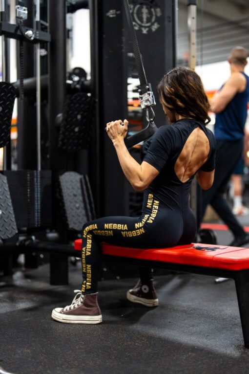 Комбінезон Nebbia Women's Workout Jumpsuit INTENSE Focus Gold 823 - Зображення 11