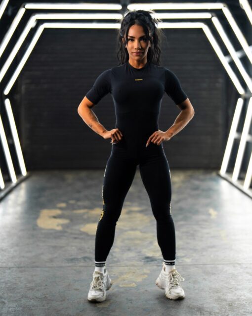 Комбінезон Nebbia Women's Workout Jumpsuit INTENSE Focus Gold 823 - Зображення 2