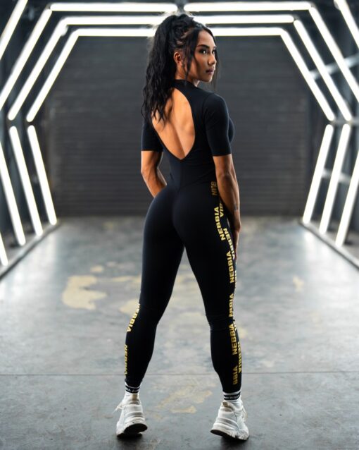 Комбінезон Nebbia Women's Workout Jumpsuit INTENSE Focus Gold 823