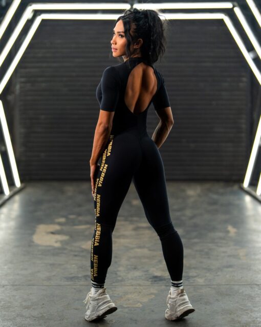 Комбінезон Nebbia Women's Workout Jumpsuit INTENSE Focus Gold 823 - Зображення 3
