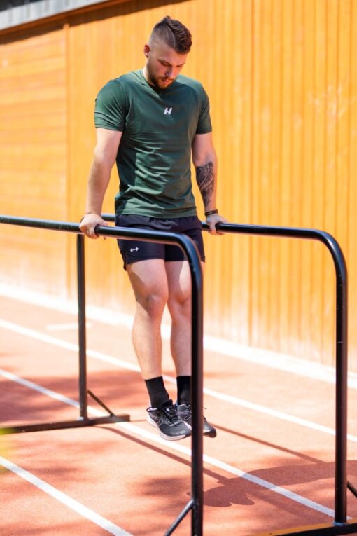 Футболка Nebbia Classic T-shirt “Reset” Dark Green 327 - Зображення 8