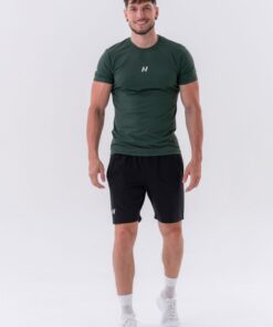 Футболка Nebbia Classic T-shirt “Reset” Dark Green 327