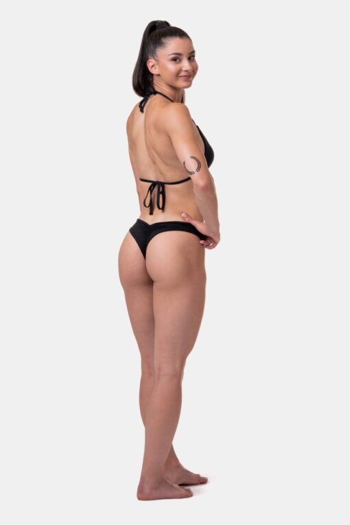 Купальні трусики Nebbia Brasil Scrunch Butt Black 632 - Зображення 6