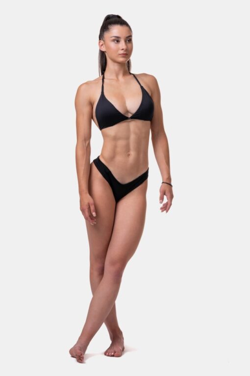 Купальні трусики Nebbia Brasil Scrunch Butt Black 632 - Зображення 4