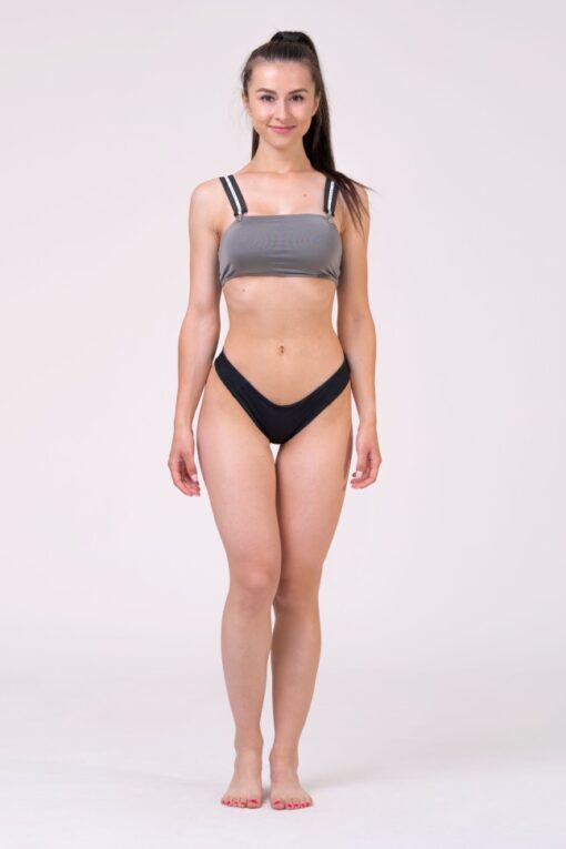 Купальні трусики Nebbia Brasil Scrunch Butt Black 632 - Зображення 8