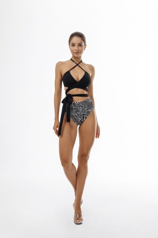 Купальний ліф Nebbia SALVADOR bikini top Black 762 - Зображення 4