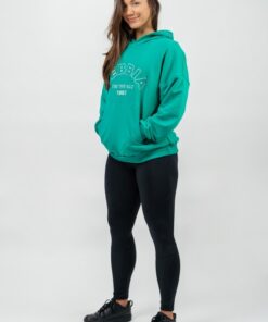 Худі Nebbia Branded Oversized Hoodie Gym Rat Green 256