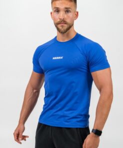 Футболка Nebbia Workout Compression T-shirt Endurance Blue 339