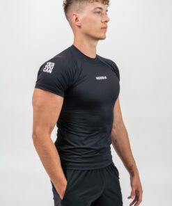 Футболка Nebbia Workout Compression T-shirt Endurance Black 339