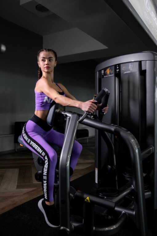 Легінси Nebbia High Waisted Side Stripe Leggings Iconic Lila 209 - Зображення 4