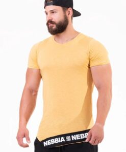Футболка Nebbia Be Rebel T-shirt 140 Mustard
