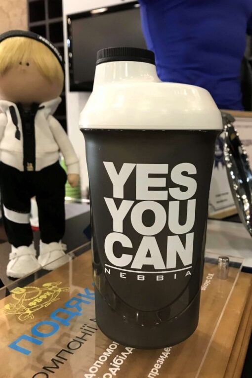 Шейкер Nebbia Yes You Can Shaker Grey 600 ml - Зображення 7