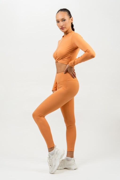 Легінси High Waisted Scrunch Butt Leggings ELEVATED Orange 462 - Зображення 5