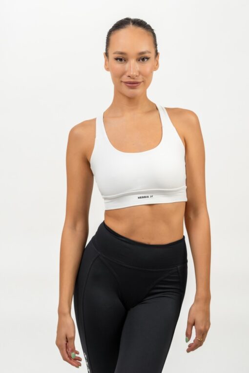 Топ Medium-Support Racerback Sports Bra AGILE White 471 - Зображення 7