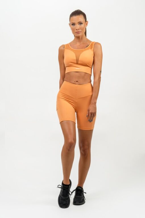Велосипедки High Waisted Biker Shorts ELITE Orange 467 - Зображення 10