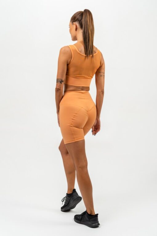 Велосипедки High Waisted Biker Shorts ELITE Orange 467 - Зображення 12