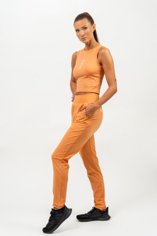 Майка Cropped Tank Top CONFIDENCE Orange 476 - Зображення 5