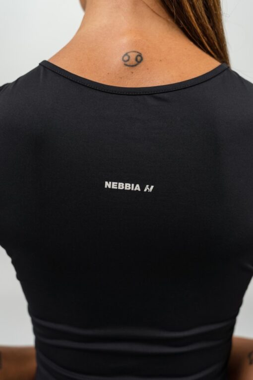 Майка Cropped Tank Top CONFIDENCE Black 476 - Зображення 6