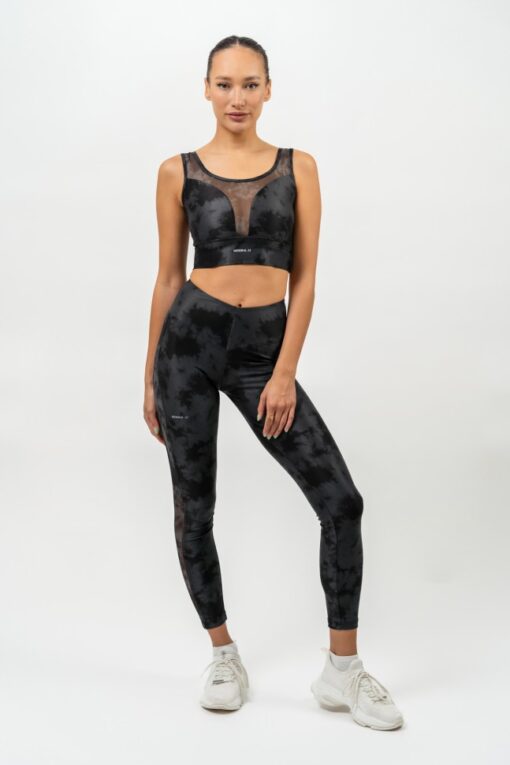 Легінси High Waisted Mesh Leggings IMPACT Black 479 - Зображення 8