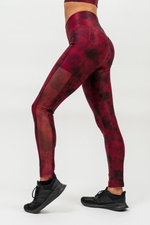 Легінси High Waisted Mesh Leggings IMPACT Red 479