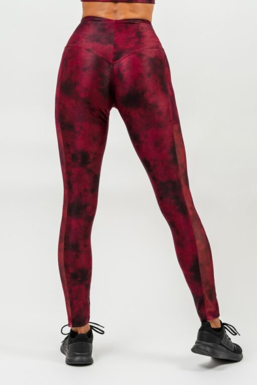 Легінси High Waisted Mesh Leggings IMPACT Red 479 - Зображення 2