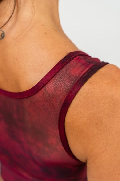 Топ Medium-Support Mesh Sports Bra IMPACT Red 478 - Зображення 4
