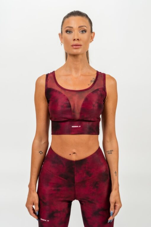 Топ Medium-Support Mesh Sports Bra IMPACT Red 478 - Зображення 3