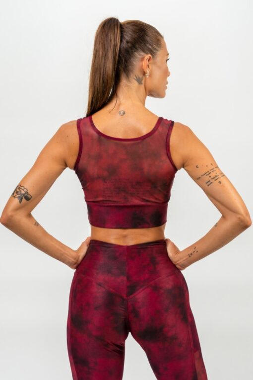 Топ Medium-Support Mesh Sports Bra IMPACT Red 478 - Зображення 2