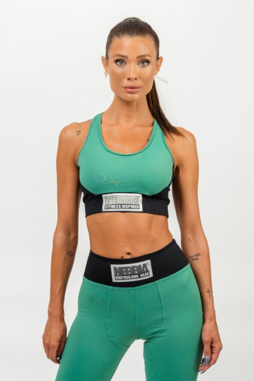 Топ High-Impact Padded Sports Bra SIGNATURE Green 472 - Зображення 10