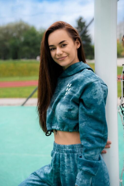 Худі Nebbia Re-fresh Women’s Crop Hoodie Green 591 - Зображення 14