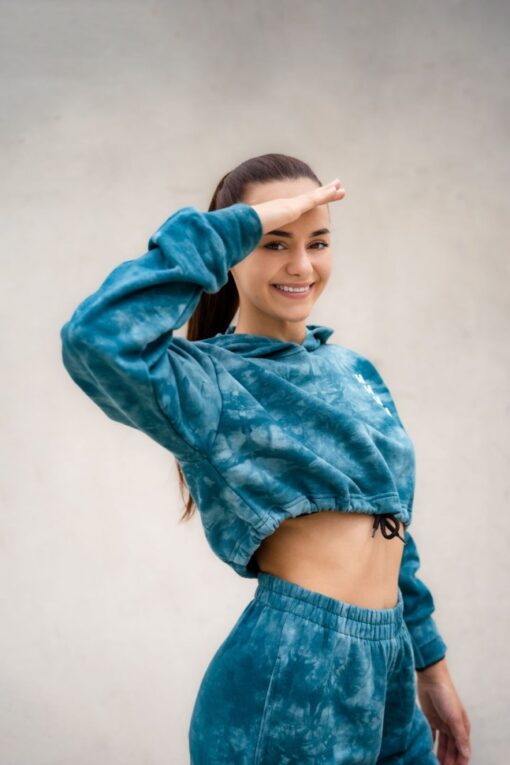 Худі Nebbia Re-fresh Women’s Crop Hoodie Green 591 - Зображення 15