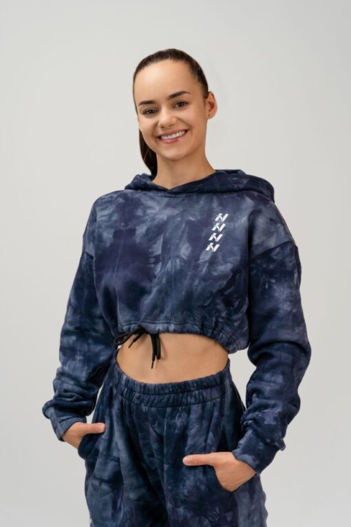 Худі Nebbia Re-fresh Women’s Crop Hoodie Blue 591 - Зображення 4