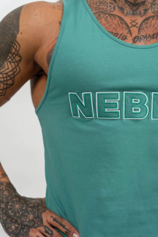 Майка Nebbia Gym Tank Top STRENGTH Green 714 - Зображення 4