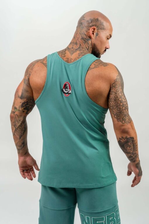 Майка Nebbia Gym Tank Top STRENGTH Green 714 - Зображення 2
