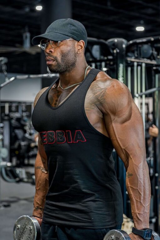 Майка Nebbia Gym Tank Top STRENGTH Black 714 - Зображення 8