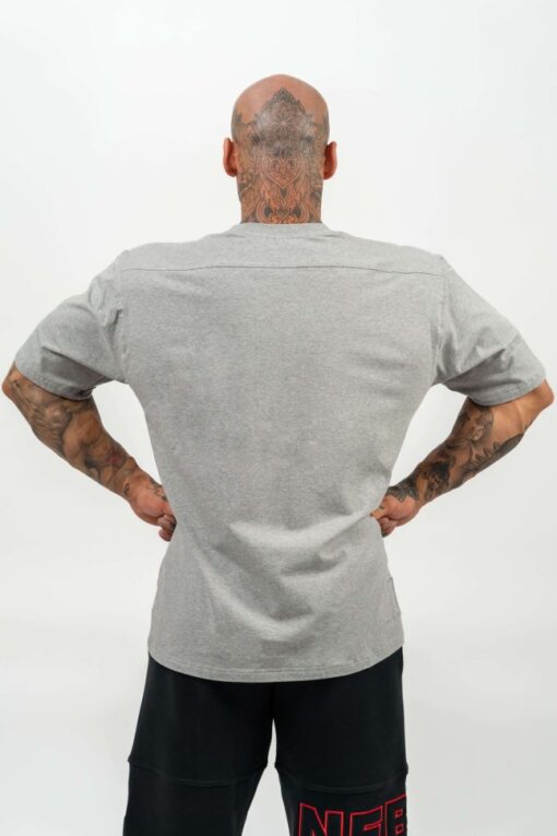Футболка Nebbia Loose T-shirt LEGENDARY Light Grey 712 - Зображення 2