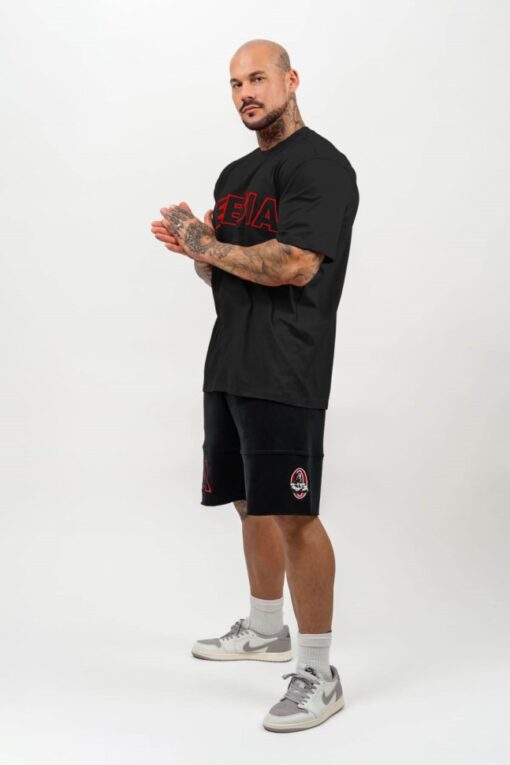 Футболка Nebbia Loose T-shirt LEGACY Black 711 - Зображення 4