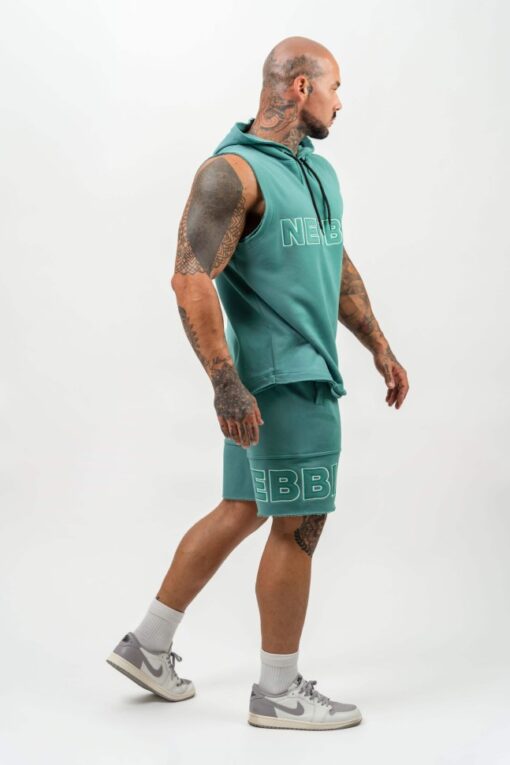 Безрукавка Nebbia Sleeveless Hoodie Sweatshirt IRON BEAST Green 710 - Зображення 5