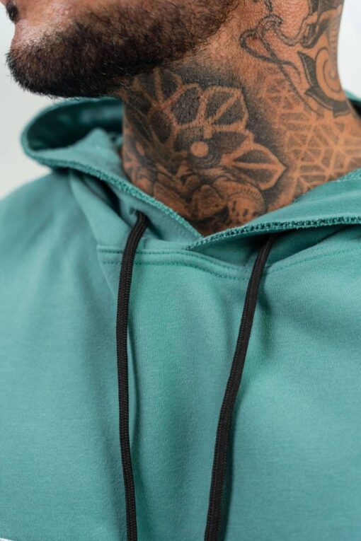 Безрукавка Nebbia Sleeveless Hoodie Sweatshirt IRON BEAST Green 710 - Зображення 4