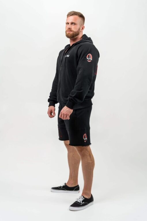 Кофта Nebbia Long Zip Up Hoodie BEYOND ORDINARY Black 707 - Зображення 5