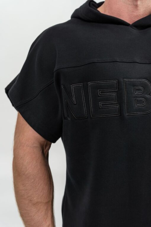 Безрукавка Nebbia Hooded T-shirt Gym Rag top CHAMPION Black 706 - Зображення 3