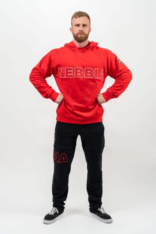 Худі Nebbia Long Pullover Hoodie LEGACY Red 704 - Зображення 5