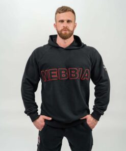 Худі Nebbia Long Pullover Hoodie LEGACY Black 704