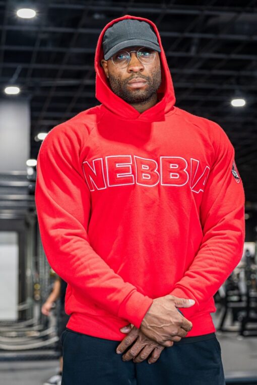 Худі Nebbia Long Pullover Hoodie LEGACY Red 704 - Зображення 6