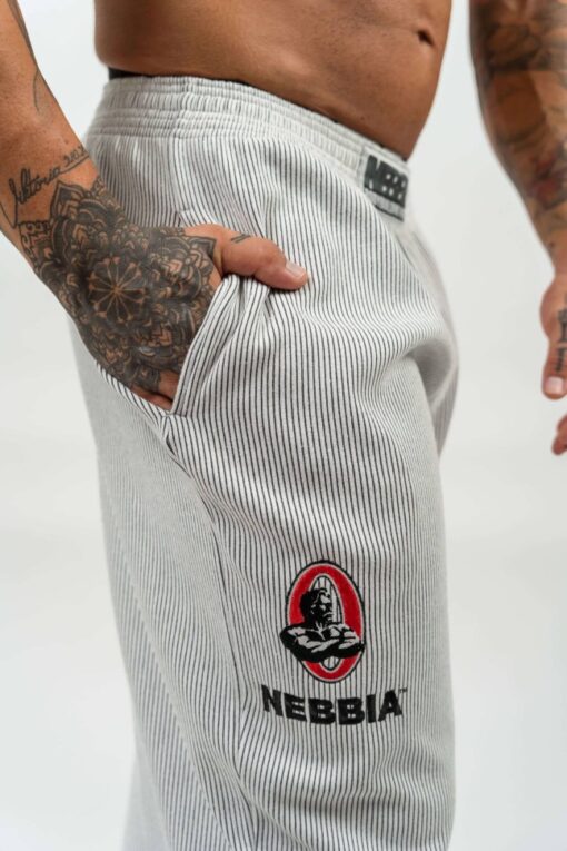 Штани Nebbia Oversized Sweatpants SIGNATURE Light Grey 702 - Зображення 3