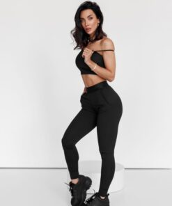 Штани Slim Fit Leggings Pants GYM SPIRIT Black 466