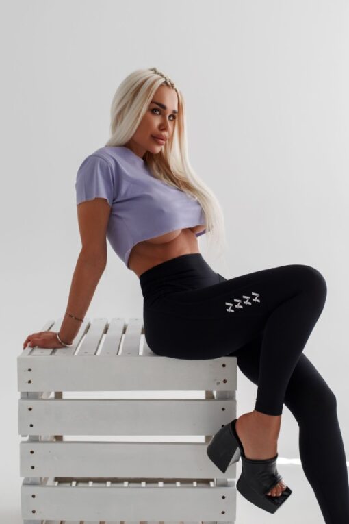 Легінси High Waisted Shaping Leggings AGILE Black 464 - Зображення 5