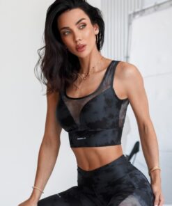 Топ Medium-Support Mesh Sports Bra IMPACT Black 478