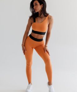 Легінси High Waisted Scrunch Butt Leggings ELITE Orange 465